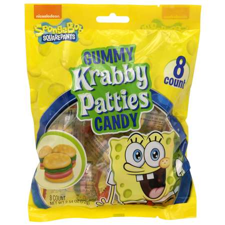 FRANKFORD CANDY Krabby Patty Regular Bag 2.54 oz., PK12 10325